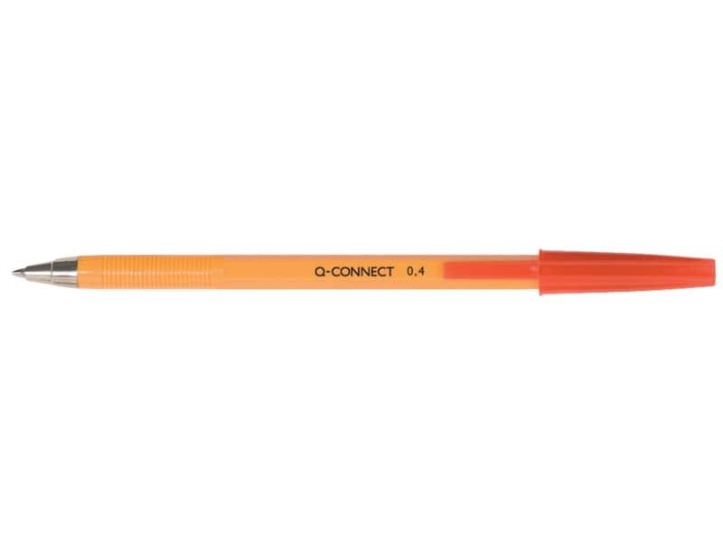 Penne a sfera Q-Connect F rosso  conf. da 20 – KF34048