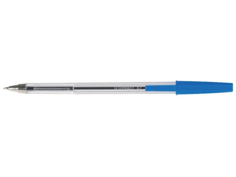 Penna a sfera Q-Connect tratto M – blu conf. 20 pezzi – KF34043