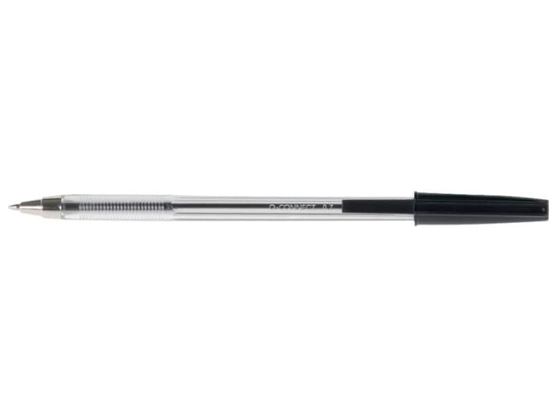 Penna a sfera Q-Connect tratto M – nero conf. 20 pezzi – KF34042