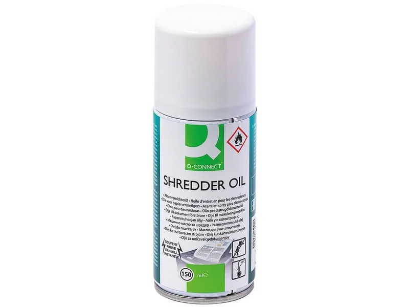 Olio distruggidocumenti Q-Connect Aerosol 150 ml KF14455