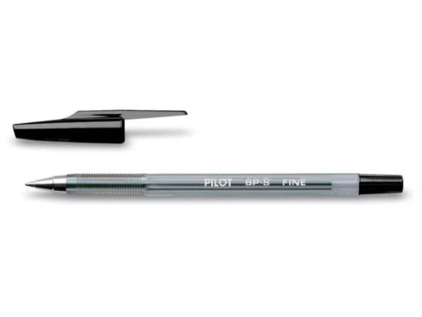 Penna a sfera ricaricabile Pilot BPS punta fine 0,7 mm nero 001606