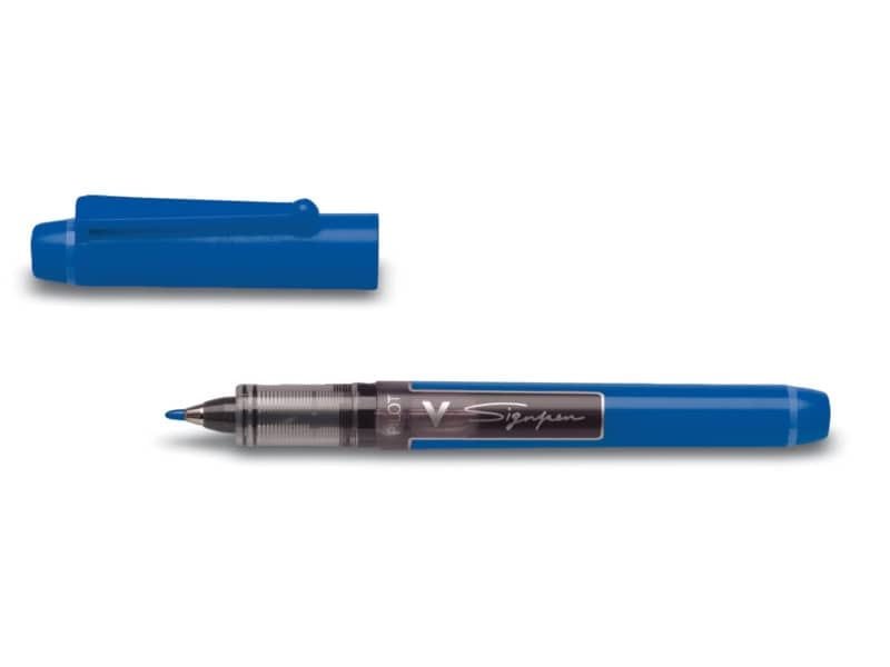 Pennarello Pilot V SIGN PEN 2 mm blu blu 001501