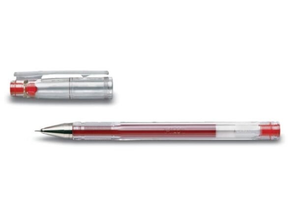 Penna roller Pilot G-TEC-C4 inchiostro gel ricaricabile punta 0,4 mm rosso - 0011652