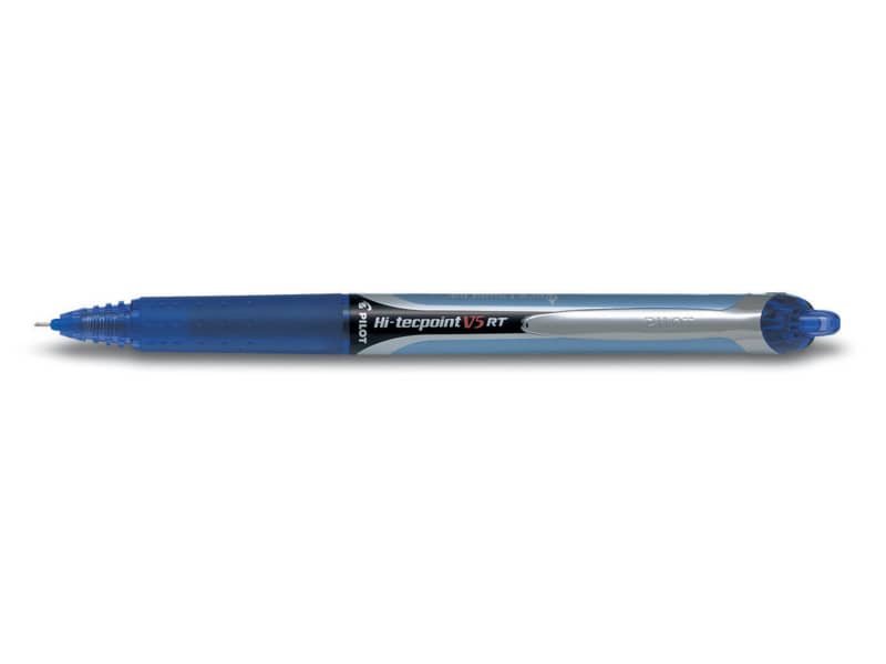 Roller Pilot Hi-Tecpoint V5 RT a scatto ricarcabile punta 0,5 mm blu – 006781