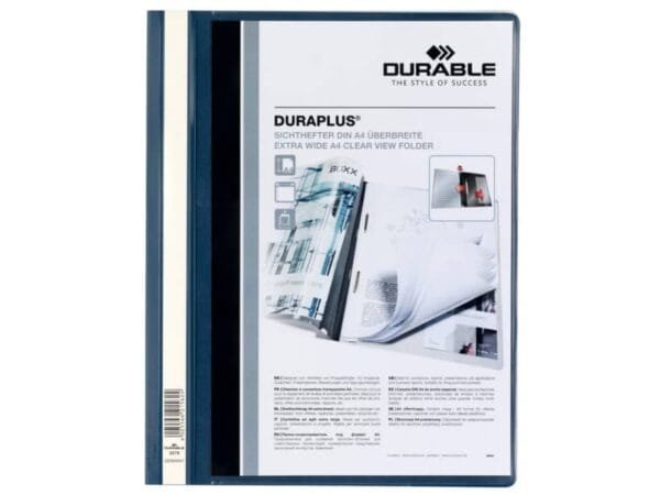 Cartellina ad aghi DURABLE DURAPLUS© A4 blu 257907
