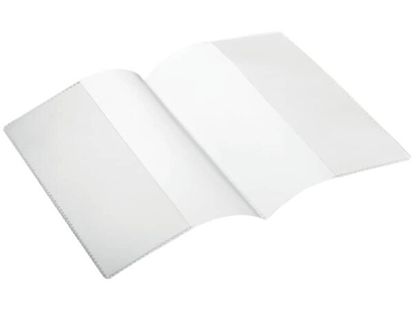 Libretto porta documenti - porta green pass DURABLE 210x148 mm formato A6 - trasparente - Conf. 10 pz. - 2140-19