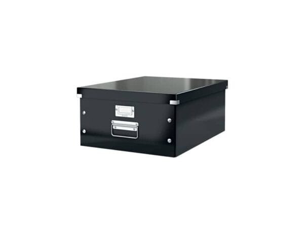 Scatola per archiviazione universale ''L'' Leitz CLICK & STORE nero 36,9x20x48,2 cm 60450095