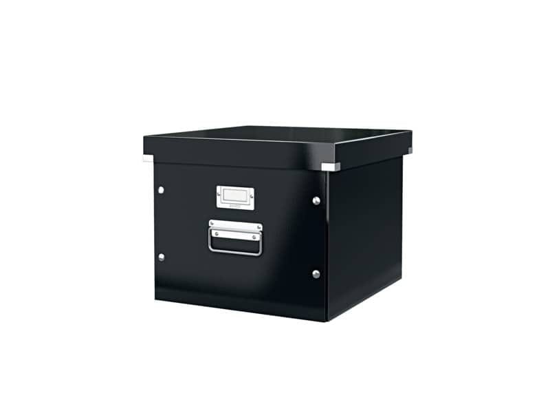 Contenitore per cartelle sospese Leitz CLICK & STORE A4 nero 35,7×28,5×36,7 cm 60460095