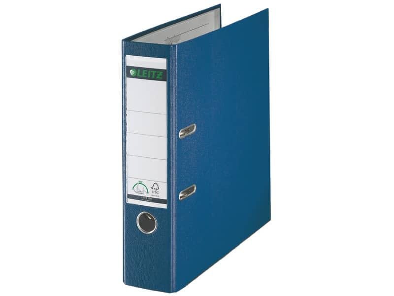 Registratore senza custodia Leitz 180ø commerciale dorso 8 cm cartone rivestito in polipropilene blu – 10105035