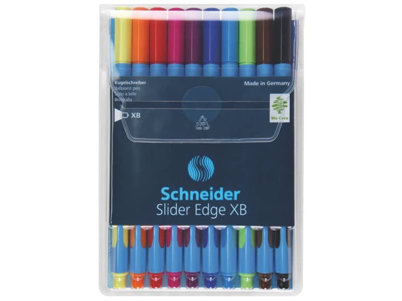 Penne a sfera Schneider Slider Edge XB colori assortiti conf. 10 pezzi – P152290
