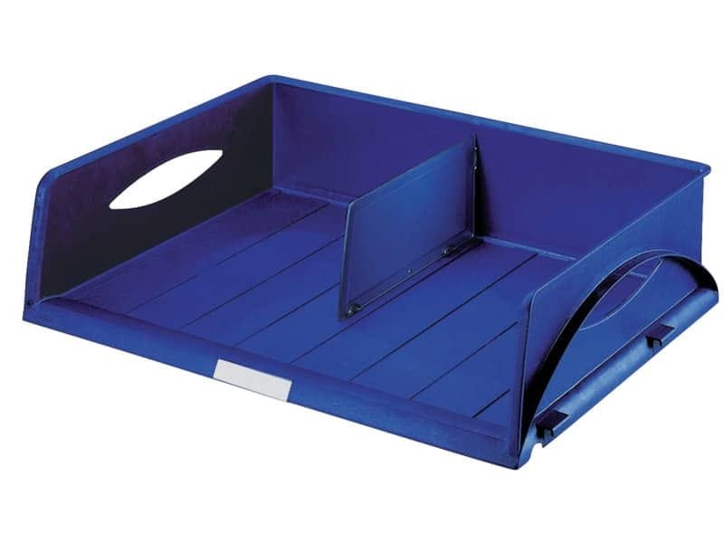 Vaschetta portacorrispondenza Leitz SORTY JUMBO in polistirolo A3 o due risme A4 blu – 52320035