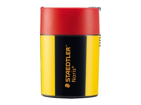 Temperamatite con contenitore Staedtler Noris Design 511 004 giallo-nero 511 004
