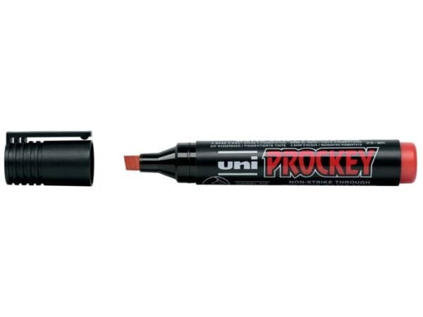 Marcatore speciale PROCKEY punta a scalpello 1-5,7 mm ROSSO M 126 R