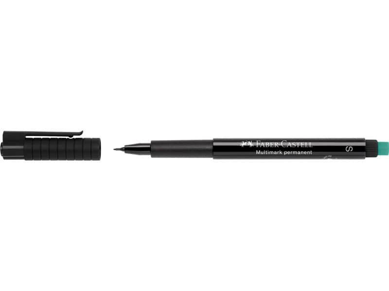 Marcatore permanente Faber-Castell Multimark nero SF 0,4 mm 152399
