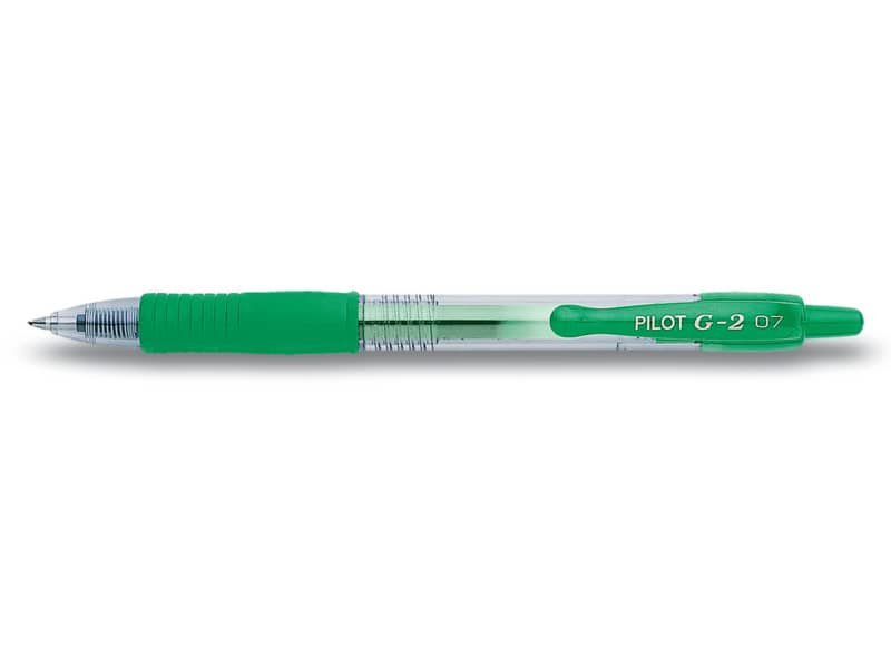 Penna gel a scatto Pilot G-2 0,7 mm verde 001519
