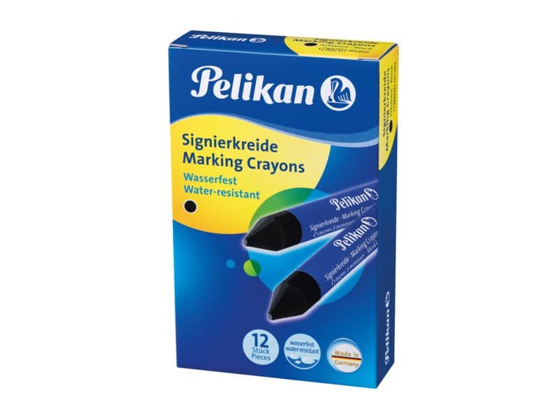Pastello industriale Pelikan 762 nero  conf. da 12 – 701003