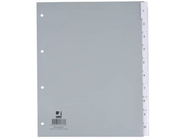 Divisore personalizzabile Q-Connect grig KF01853