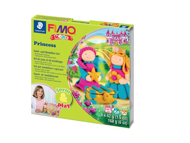 Kit Staedtler Fimo Kids Form&Play soggetto principessa 8034 06 LY