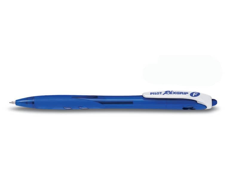 Penna a sfera ecologica Pilot Rexgrip Begreen – 0,7 mm – Tratto F blu – 040016