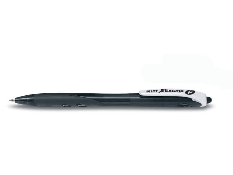 Penna a sfera ecologica Pilot Rexgrip Begreen – 0,7 mm – Tratto F – nero – 040015