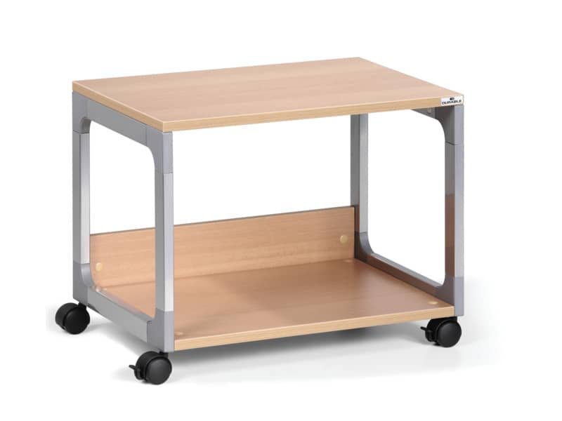 Mobiletto multifunzione versatile Durable System 48 argento metallizzato 3710-124
