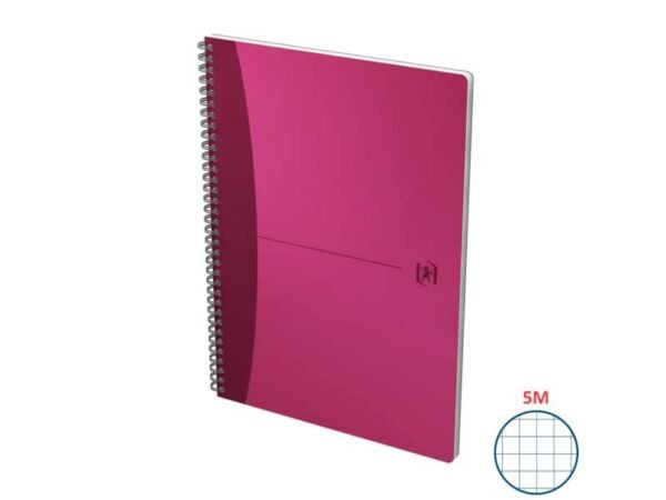 Quaderno spiralato OXFORD Maxi Office Urban Mix A4 assortiti quadretti 5 mm 100101421