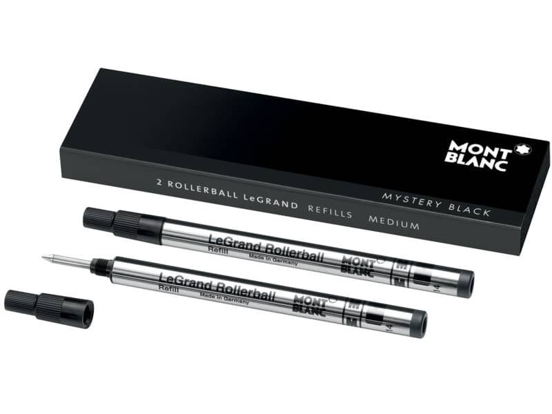Refill per penna roller Montblanc modello LeGRand nero conf. 2 pz – MB128225