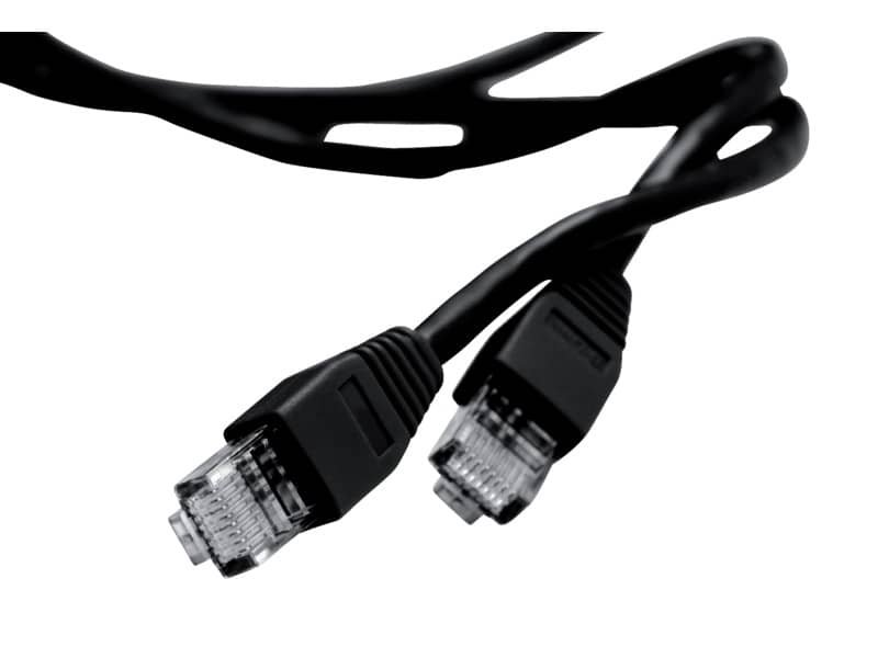 Cavo di rete UTP CAT 6 – RJ45/RJ45 – 3 mt Media Range – nero MRCS116