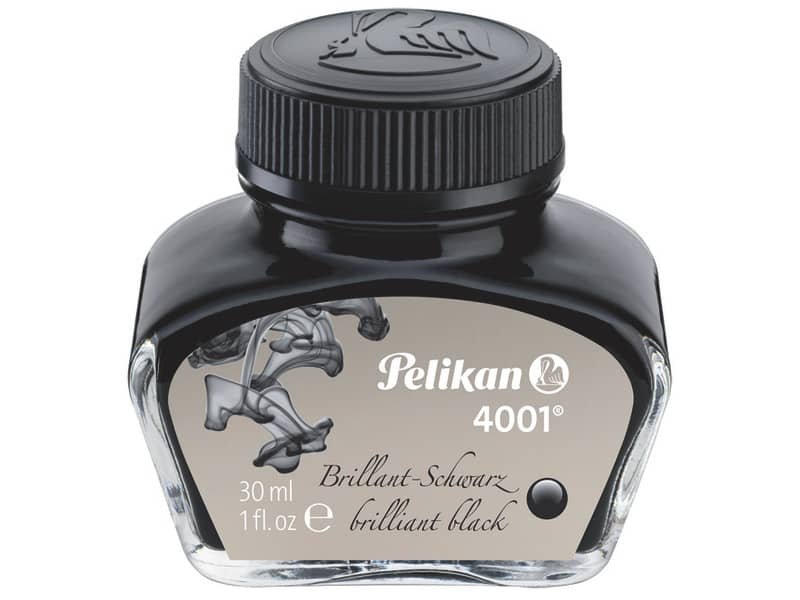 Flacone inchiostro Pelikan 4001-78 30 ml nero brillante 301051