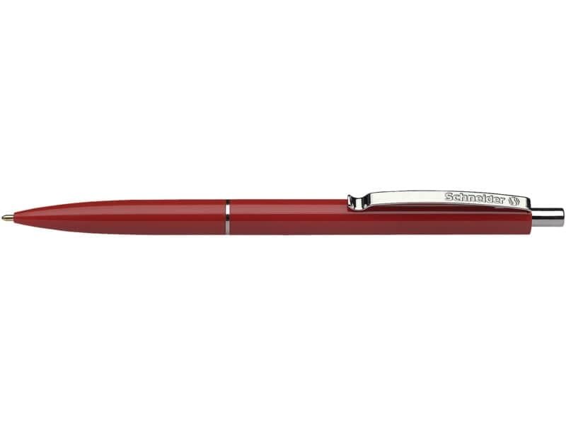 Penna a sfera a scatto Schneider K 15 ricaricabile tratto M rosso Conf. 20 pezzi – P003082