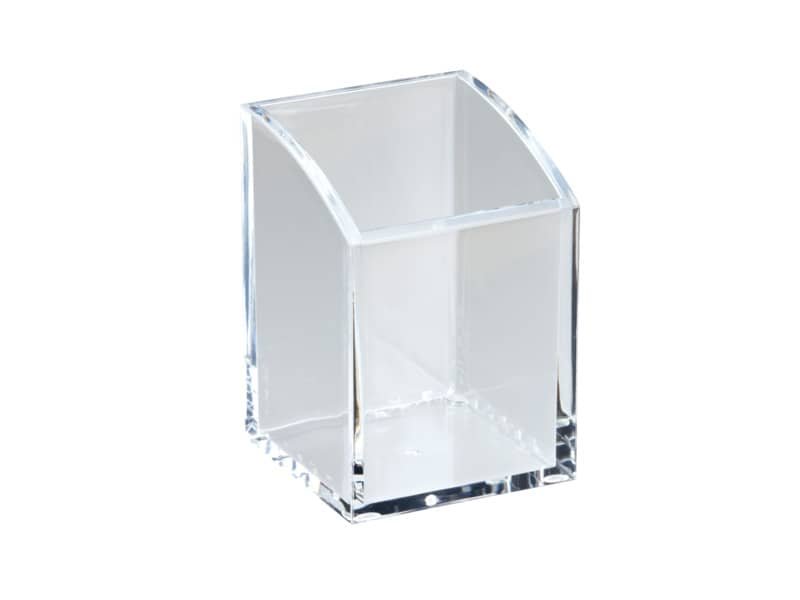 Portapenne MAUL a bicchiere acrilico trasparente 7x7x10,4 cm Z720000