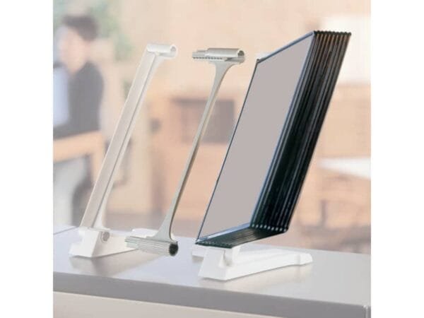 Modulo di estensione per leggo Q-Connect Quickfind grigio chiaro + 10 pannelli A4 - KF06006