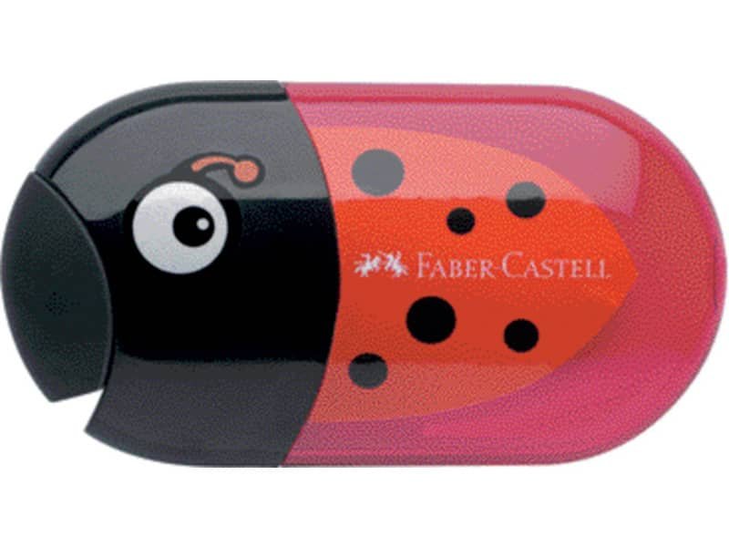 Temperamatite 2 fori Faber-Castell Animals Coccinella 183526