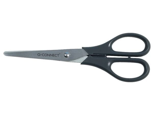 Forbici universali Q-Connect nero 17 cm  E-KF01228 IA