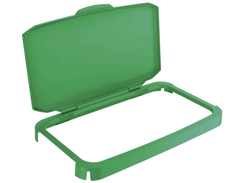 Coperchio per bidone portarifiuti Durable DURABIN 60 L verde – 1800500020