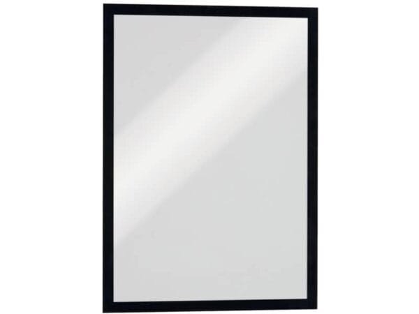 Cornici con pannello magnetico DURABLE DURAFRAME© MAGNETIC A3 PVC rigido nero 323x446mm  conf. 5 - 486801