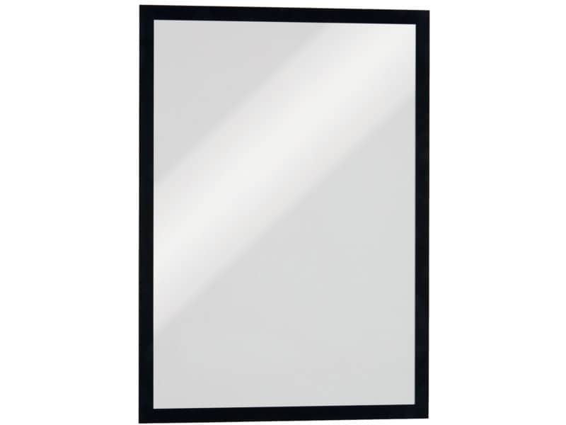 Cornici con pannello magnetico DURABLE DURAFRAME© MAGNETIC A3 PVC rigido nero 323x446mm  conf. 5 – 486801