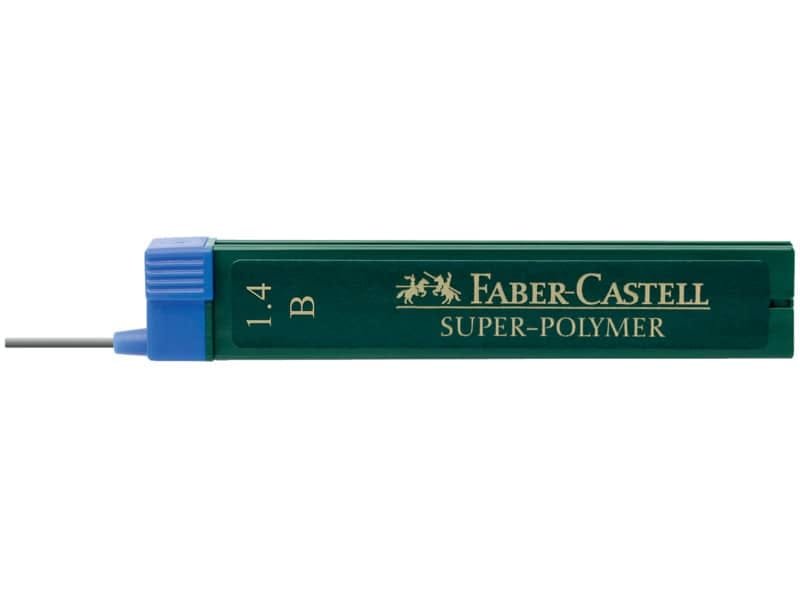 Mine Faber-Castell E-Motion 1,4 mm B  astuccio da 6 – 121411