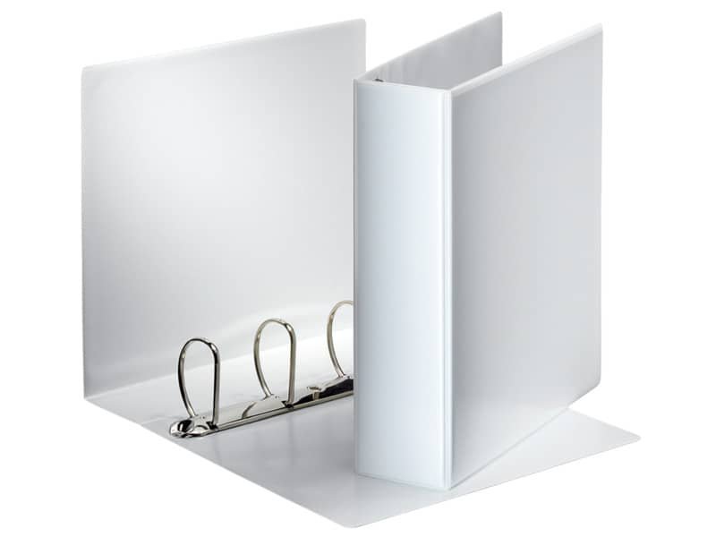 Raccoglitore personalizzabile ad anelli diametro 60 mm Esselte bianco 497060