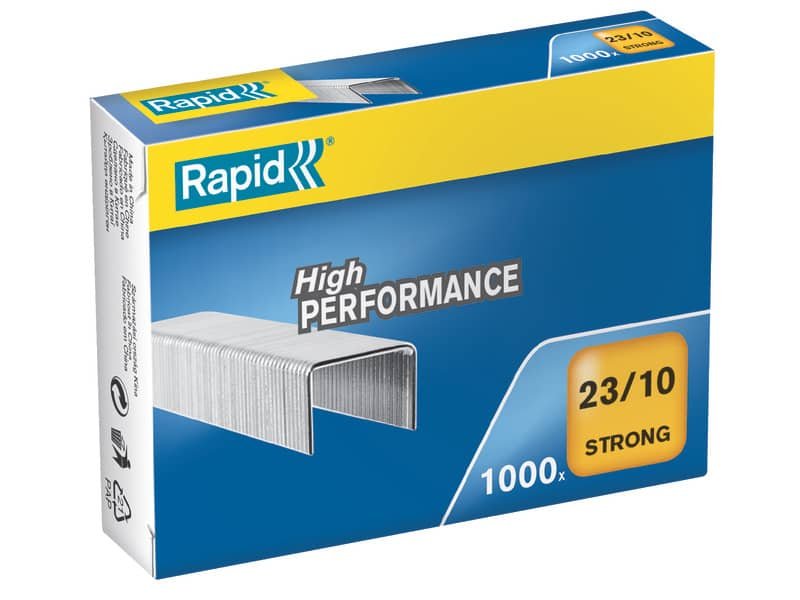 Punti metallici Rapid Strong conf. da 1000 punti Rapid passo 23/10 24869900