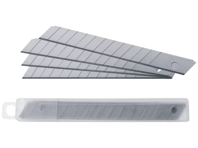 Lame di ricambio Westcott 9 mm argento  Conf. 10 pezzi – E-84007 00