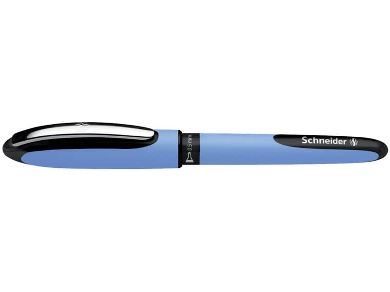 Penna roller con punta ad ago Schneider Hybrid 0,5 mm nero P183501