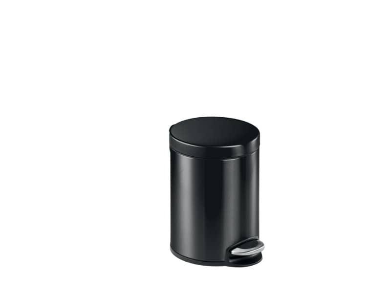 Cestino gettacarte DURABLE con pedale acciaio inox 5 l carbone 341058