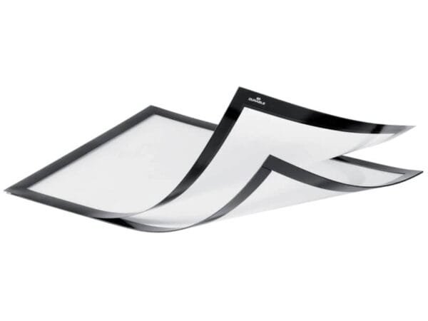 Cornici con pannello magnetico DURABLE DURAFRAME© MAGNETIC PLUS A4 nero 236x323mm  conf. 2 - 498501