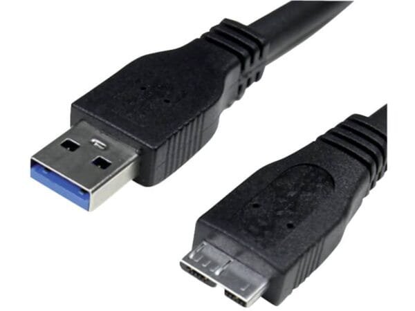 Cavo di ricarica e sincronizzazione Media Range USB 3.0/micro USB 3.0 B 1m nero - MRCS153