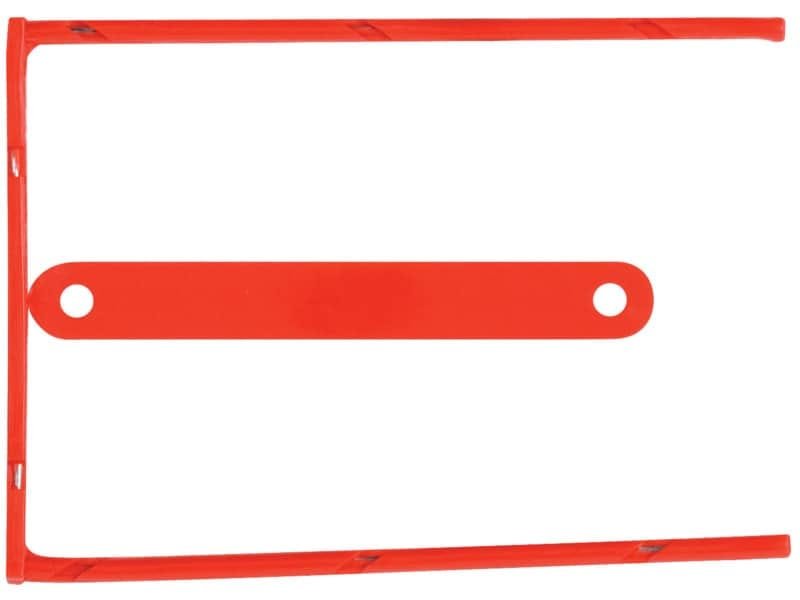 Clip fermafogli Q-Connect rosso passo 8 cm conf. 100 pezzi – KF02281