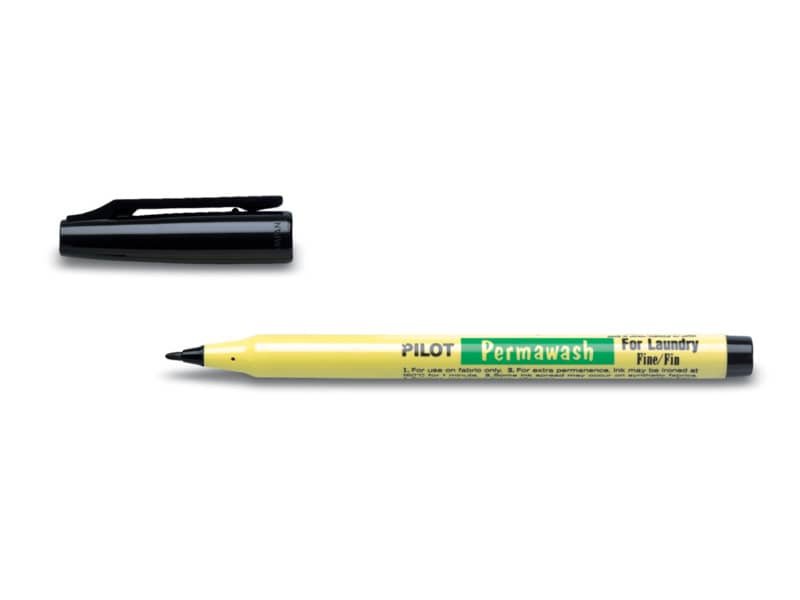 Marcatore per tessuti Pilot Permawash punta 2 mm nero – 001670