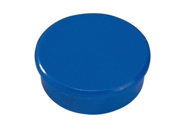 Magneti Dahle rotondi  38 mm blu altezza 13,5 mm - forza 25 N - conf. 10 pezzi - R955386