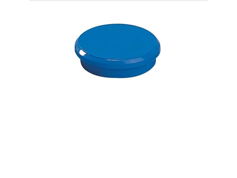 Magneti Dahle rotondi  24 mm blu altezza 7 mm – forza 3 N – conf. 10 pezzi – R955246