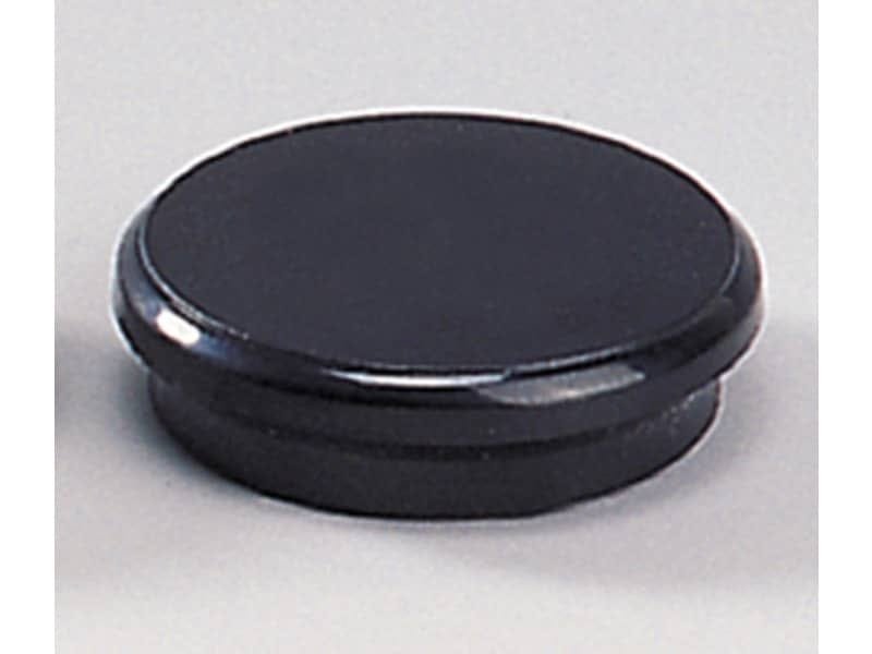 Magneti Dahle rotondi  24 mm nero altezza 7 mm – forza 3 N – conf. 10 pezzi – R955249